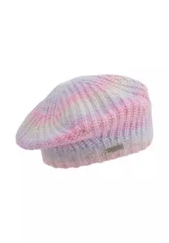 Вязаный берет и градиент 19466-0 SEEBERGER, цвет Flieder/orchidee