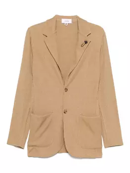 Вязаный блейзер Lardini, нейтральный