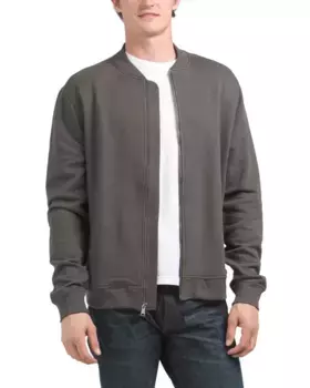 Вязаный бомбер с длинными рукавами Lucky Brand, цвет Raven