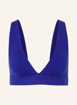 Вязаный бюстгальтер Capucine из кашемира. Lisa Yang, синий