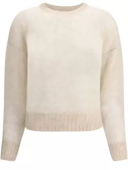 Вязаный джемпер Brunello Cucinelli, нейтральный