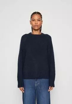 Вязаный джемпер CREW NECK SWEATER RAGLAN SLEEVES Marc O'Polo DENIM, цвет navy teal