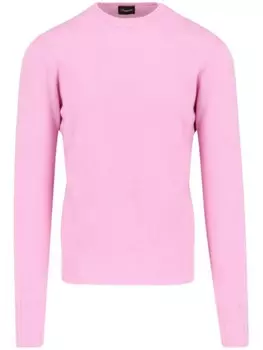 Вязаный джемпер Drumohr, розовый