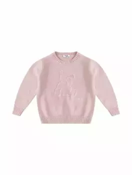 Вязаный джемпер Il Gufo, розовый
