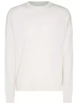 Вязаный джемпер Jil Sander, нейтральный цвет