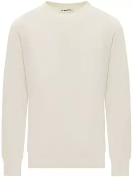 Вязаный джемпер Jil Sander, нейтральный цвет