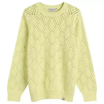 Вязаный джемпер Kaley Carhartt Wip, зеленый