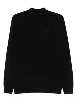 Вязаный джемпер Karl Lagerfeld, черный