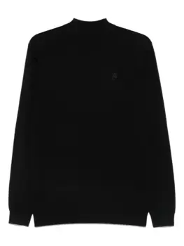 Вязаный джемпер KARL LAGERFELD, черный