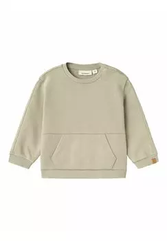 Вязаный джемпер LOOSE FIT Lil' Atelier, цвет moss gray