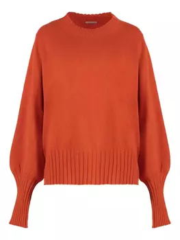 Вязаный джемпер Malo, оранжевый
