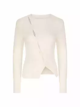 Вязаный джемпер Pau Jacquemus, бежевый