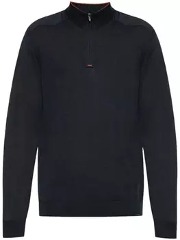 Вязаный джемпер Paul & Shark, синий