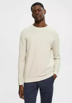 Вязаный джемпер REGULAR FIT Esprit Collection, цвет light taupe