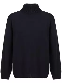 Вязаный джемпер Roberto Collina, синий