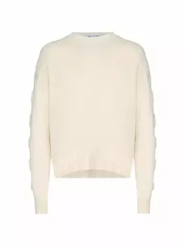 Вязаный джемпер с логотипом Off-White