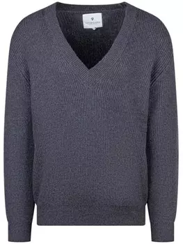 Вязаный джемпер SEVEN GAUGE, серый