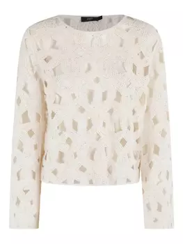 Вязаный джемпер Seventy, белый