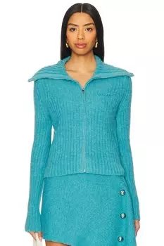 Вязаный джемпер Vaillant, синий