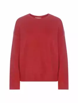 Вязаный джемпер Vince, бордовый