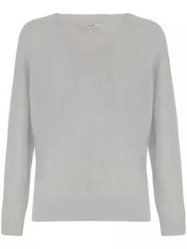 Вязаный джемпер Винс Vince, зеленый