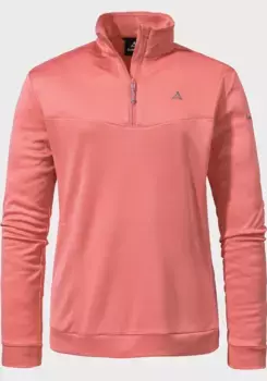 Вязаный флисовый свитер Schffel "CIRC Fleece Looop L", розовый