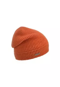 Вязаный головной убор и деталь жесткости 19456-0 SEEBERGER, цвет Papaya