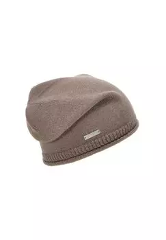 Вязаный головной убор с закругленным краем 18797-0 SEEBERGER, цвет Nutria One Size