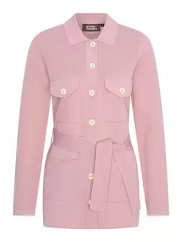 Вязаный кардиган 4Funkyflavours SECRET DREAM, светло-розовый