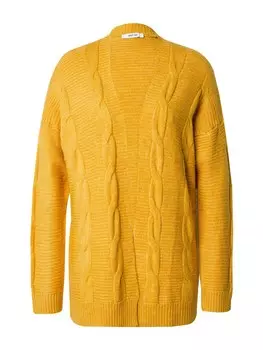 Вязаный кардиган About You ANJA, желтый