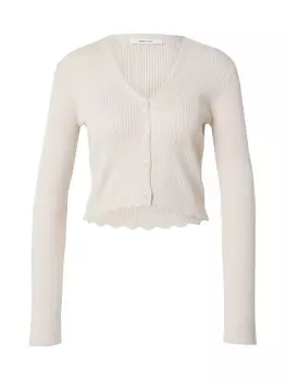 Вязаный кардиган ABOUT YOU Knit Cardigan Taria, белый
