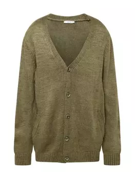 Вязаный кардиган About You MIRCO, хаки