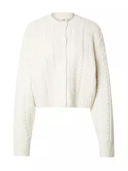 Вязаный кардиган About You Rosie, от белого