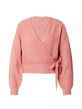 Вязаный кардиган ABOUT YOU, розовый