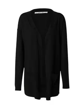 Вязаный кардиган ABOUT YOU Teena, черный