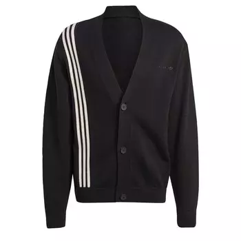 Вязаный кардиган Adidas Rifta Metro, черный