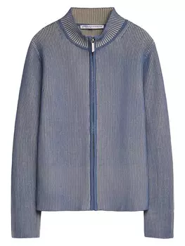 Вязаный кардиган Adolfo Dominguez, синий