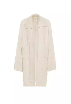 Вязаный кардиган Aleva, бежевый