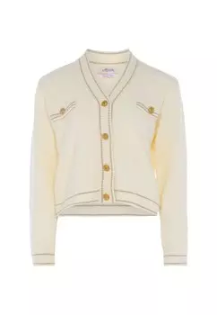 Вязаный кардиган Aleva, цвет Wool White