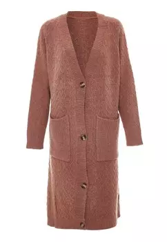 Вязаный кардиган aleva Knit Cardigan, цвет chestnut brown