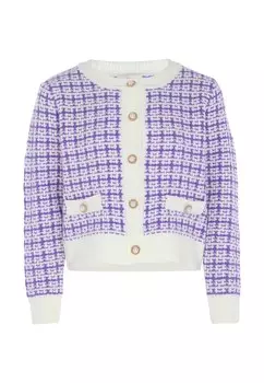 Вязаный кардиган Aleva, разноцветный