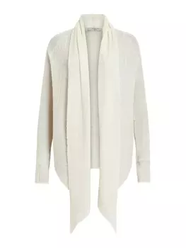 Вязаный кардиган AllSaints, белый