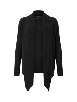 Вязаный кардиган AllSaints, черный