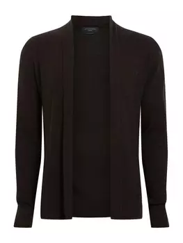 Вязаный кардиган AllSaints Knit Cardigan, коричневый