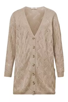 Вязаный кардиган Angel of Style Knit Cardigan, цвет champagne