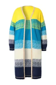 Вязаный кардиган Angel of Style, разноцветный