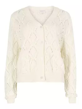 Вязаный кардиган Apricot, белый