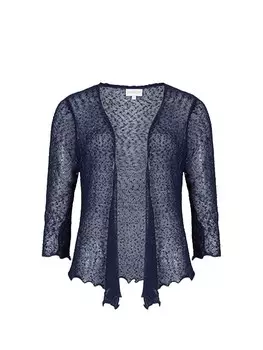 Вязаный кардиган Apricot, темно-синий