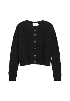 Вязаный кардиган ARMEDANGELS, черный