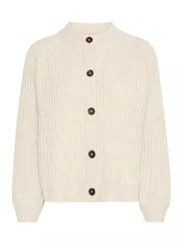 Вязаный кардиган b.young Nello, светло-бежевый